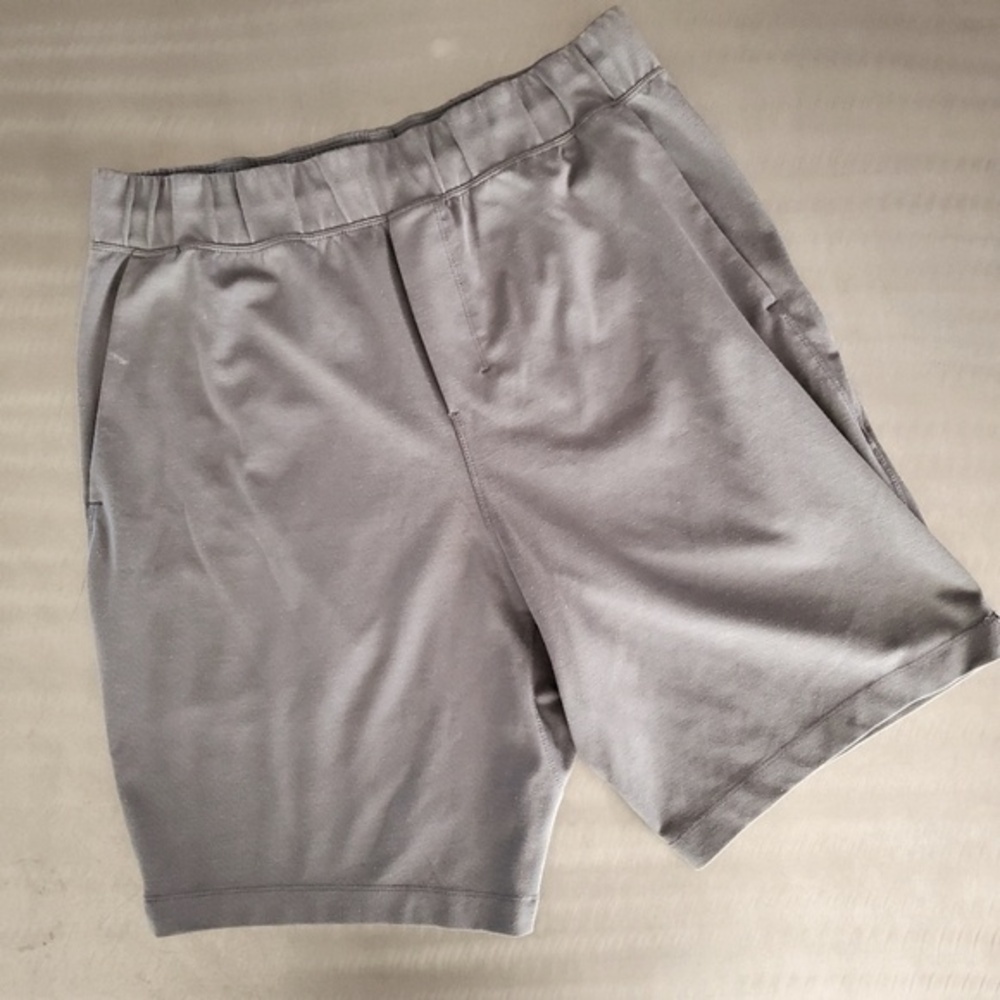 LuluLemon Athletica Pace Breaker Linerless Athletic Shorts Gray Large